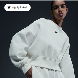 Nike Phoenix Cropped Sweater XS